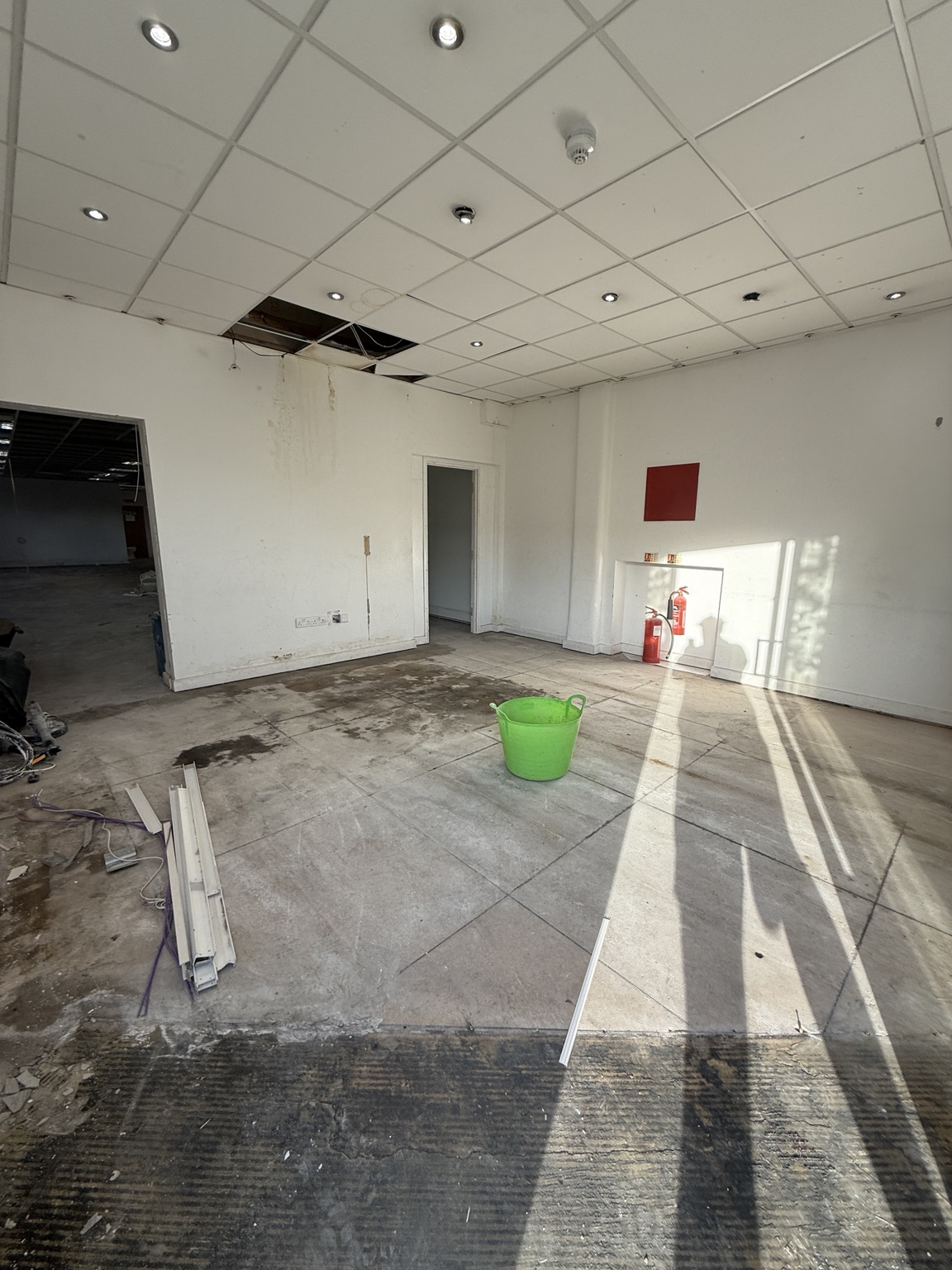 Millwright Business Centre office before refurbishment by Fortis Developments in Leeds